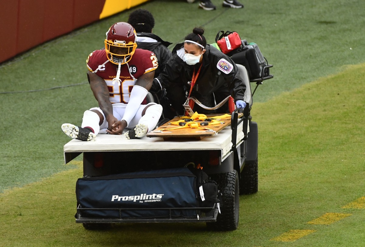 Landon Collins Cart © Brad Mills  2020 Oct 25